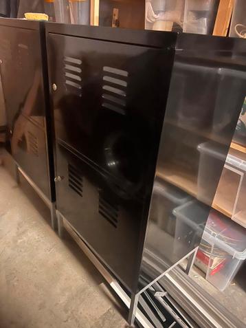 IKEA Metalen Kantoorkasten - 5 stuks