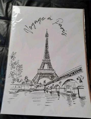 Nieuwe 'Voyage in Paris' poster - gesealed!