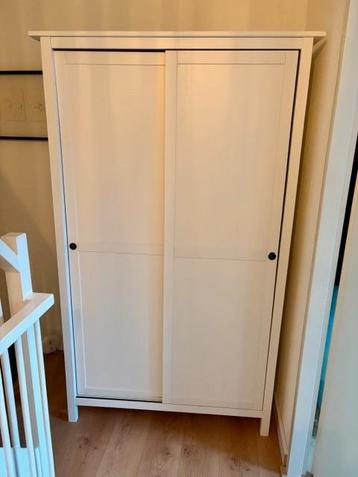 Gratis vandaag!! Witte kledingkast met schuifdeuren