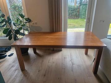 Houten eettafel 200x100 cm - Gratis ophalen