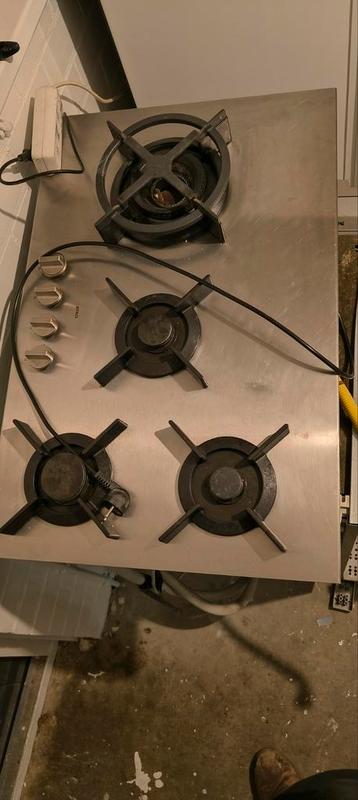 Mooie ATAG gaskookplaat met wokunit.