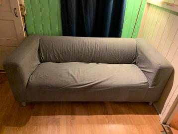 KLIPPAN 2-zitsbank grijs