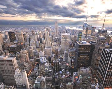 Canvas foto New York