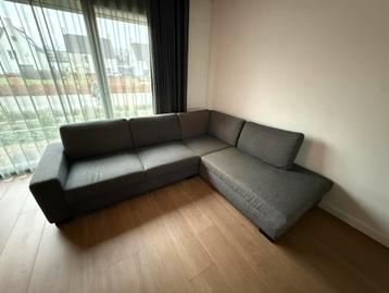 Grijze hoekbank (gratis afhalen)