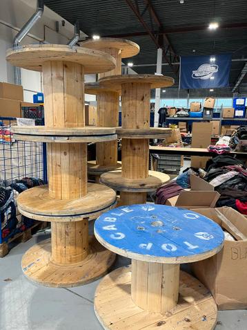 Houten haspels - 11 stuks - Gratis af te halen