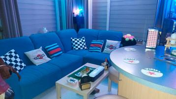 Hoekbank  met lounge gedeelte