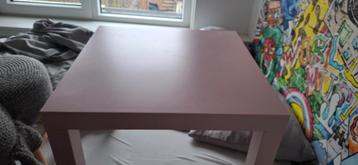 Ikea lack tafeltje 50x50cm roze