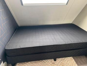 Bedframe, zwart zonder matras