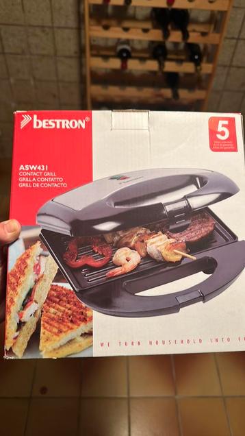 Bestron contactgrill / tosti ijzer