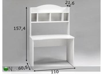 Praktisch bureautje. Ideal voor tieners.