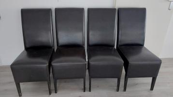 4 eettafel stoelen