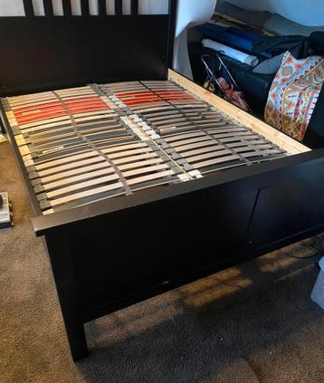 Ikea Hemnes bedframe 140x200 incl bedbodems