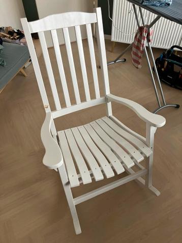 Witte Schommelstoel - GRATIS