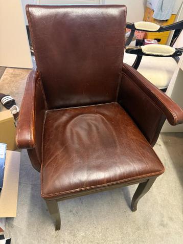 Leren Stoel gratis af te halen!