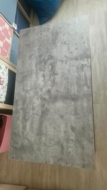 Grijze salontafel betonlook - gratis af te halen