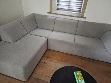Grijze hoekbank - Zo goed als nieuw!