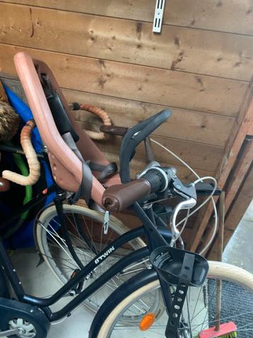 Bruine fietsstoel yepp Thule onderdelen(voorstang geknakt)