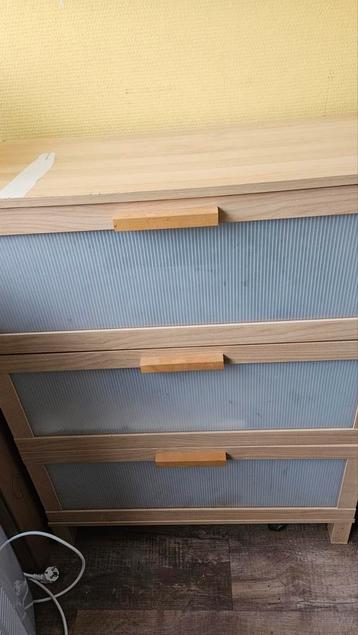 Ladekastje met 3 laden