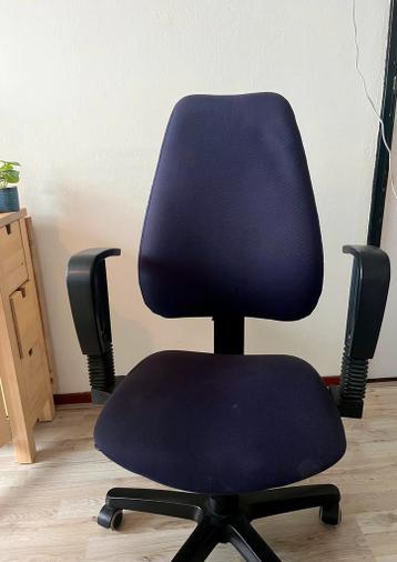 Bureaustoel Brink donkerblauw