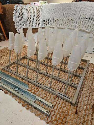 Schoenen rails met defect