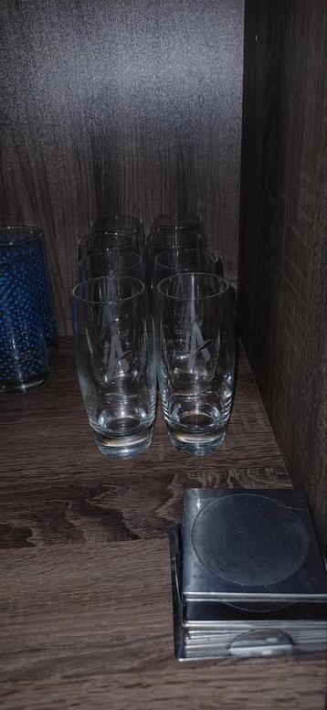 Set van 8 Appelsientje Glazen