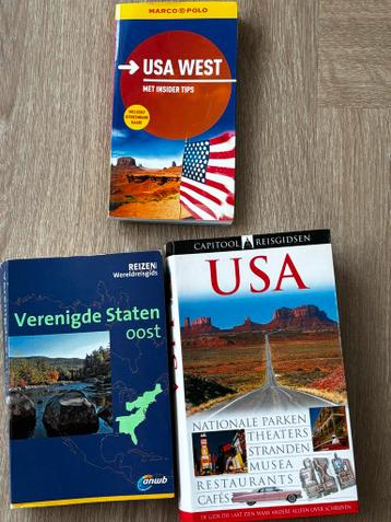 Oudere Reisgidsen USA - ANWB, Capitool, Marco Polo