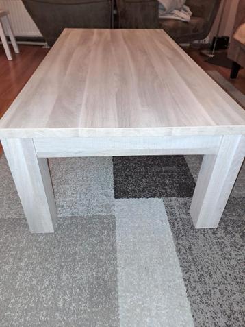 Salontafel vergrijsd eiken fineer