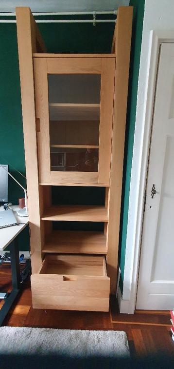 wandkast boekenkast eiken