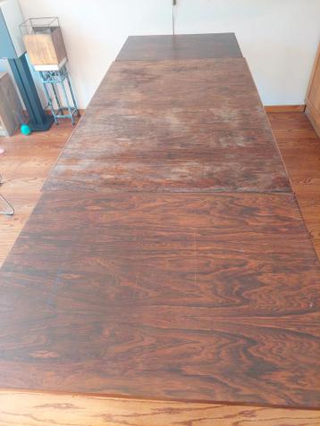 Art deco tafel 80x130, uitschuifbaar tot 2.50m. Opknapper, w