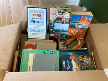 Gratis op te halen doos met boeken