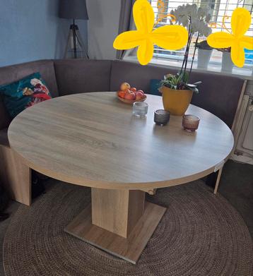 Ronde eettafel voor 4 personen