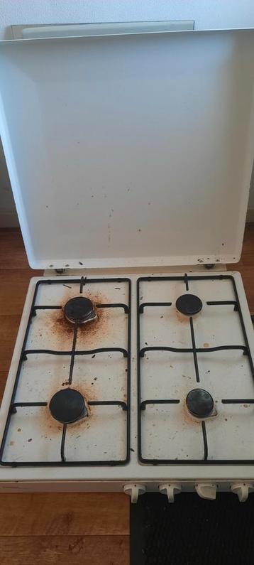 4-pits Pelgrim gasstel met gasslang