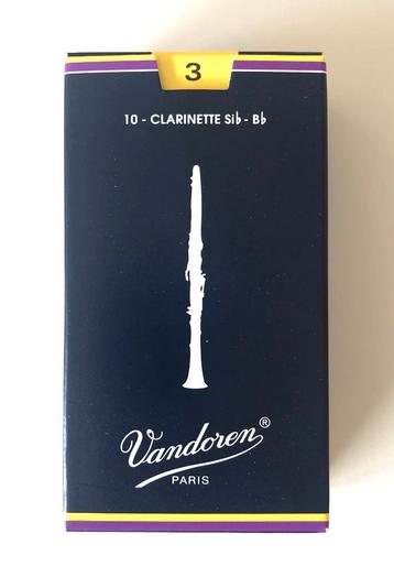 Klarinetrieten Vandoren nummer 3