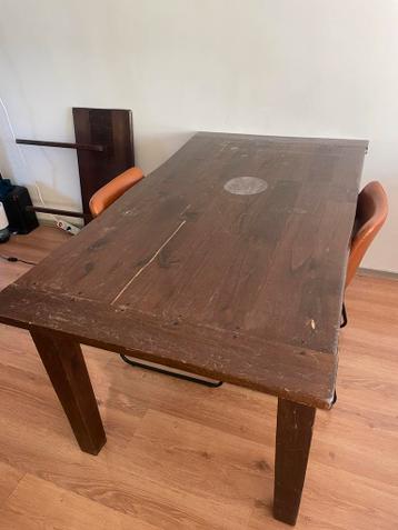Houten Eettafel voor 4 personen