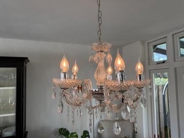 Dimbaar kroonluchter met lampjes - Gratis af te halen!