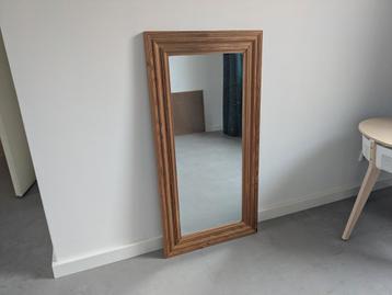 Spiegel 100x50cm - houten lijst