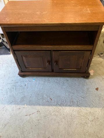 Eikenhouten tv meubel