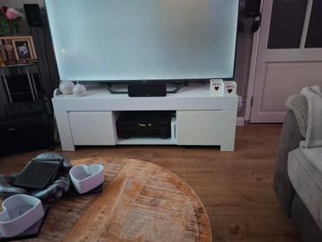 Witte Glanzende TV Meubel - Gratis Af te Halen!