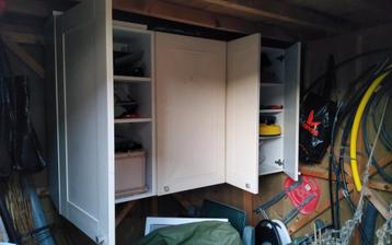 3 IKEA Opbergkastjes - Gebruikt