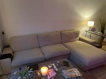 Bank met chaise longue