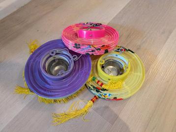 Set van 3 decoratieve lantaarns