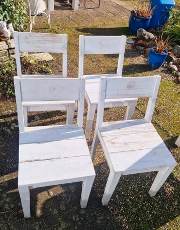 Gratis 4 Witte Houten Stoelen - ruilen voor 6 pack 0.0