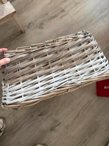 Mooie rieten mand