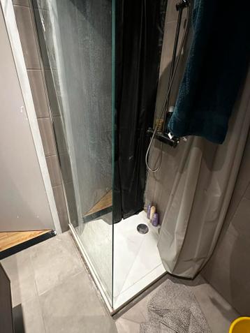 Douchewand 200x90cm (8mm dik)