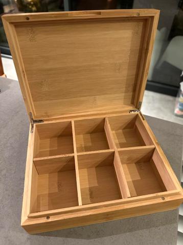 Houten Theedoos - Gratis Ophalen