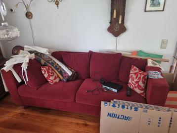 Comfortabele rode bank