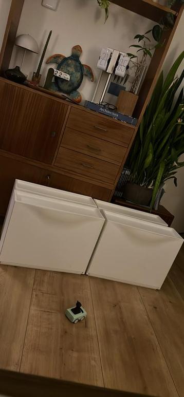 IKEA Trones schoenenkastjes - 4 stuks, wit