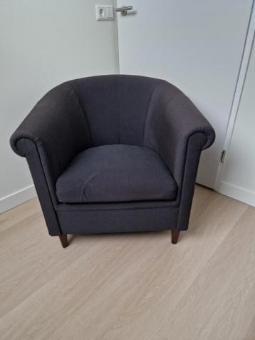 2 Comfortabele zwarte fauteuils