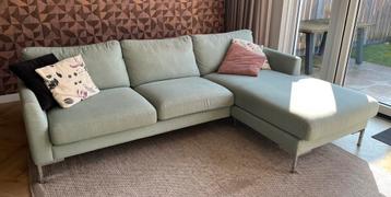 Hoekbank in leuk kleurtje. Gratis ophalen!