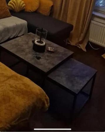 2x vierrkent salon tafel